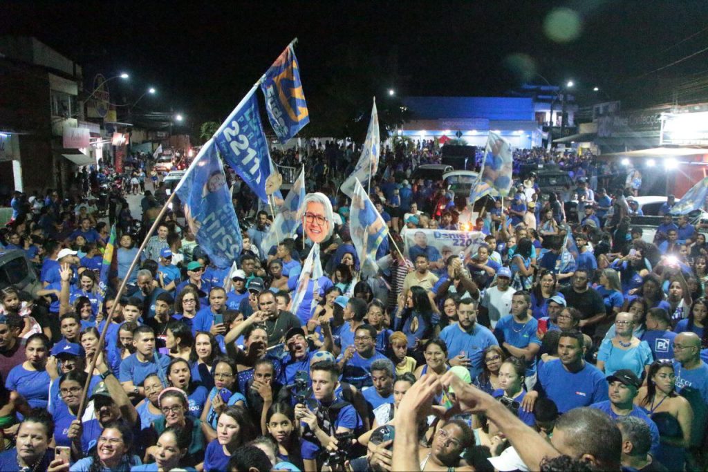 Onda Azul Invade Raposa: Prefeito Eudes Barros Demonstra Prestígio e Confiança para 2024
