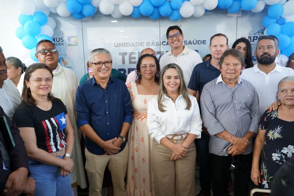 Prefeito Eudes Barros entrega nova UBS requalificada e reforça compromisso com a saúde de Raposa